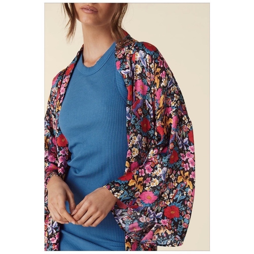 Nwt Spell & The Gypsy X Revolve Last Drinks Floral Maxi Robe NWT
